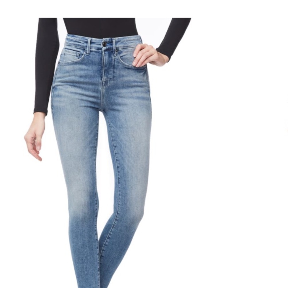 Good American Good Waist Jeans Blue 262